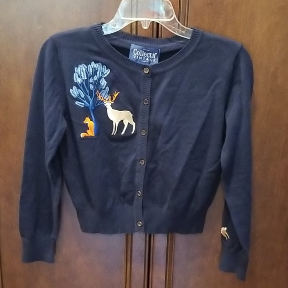 collectif forest friends cardigan